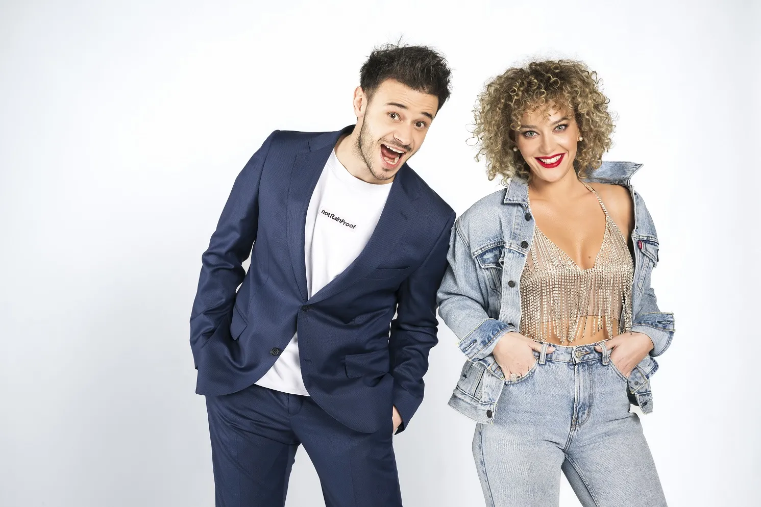 Alexia Ţalavutis şi Dima Trofim se tem de tocuri pe scena Te cunosc de undeva! „Dacă port tocuri şi cad, măcar să cad memorabil!”