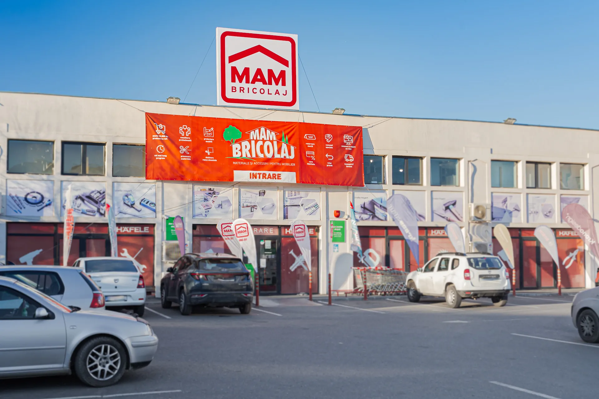 La aniversarea sa, MAM Bricolaj Morarilor a pregătit cadouri pentru clienți