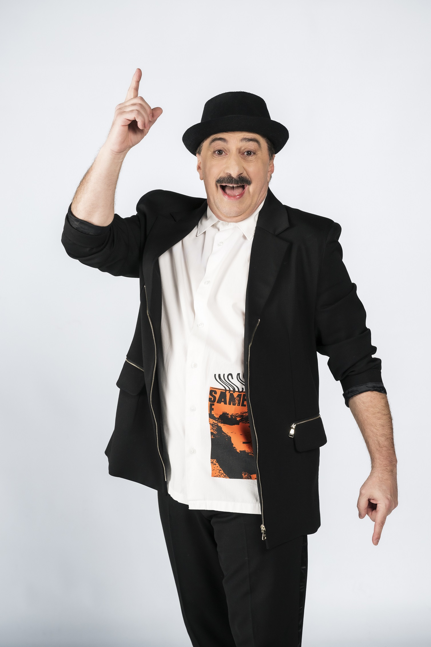 Romică Ţociu a renunţat la mustaţă, pentru a patra oară în viaţă, la Te cunosc de undeva!