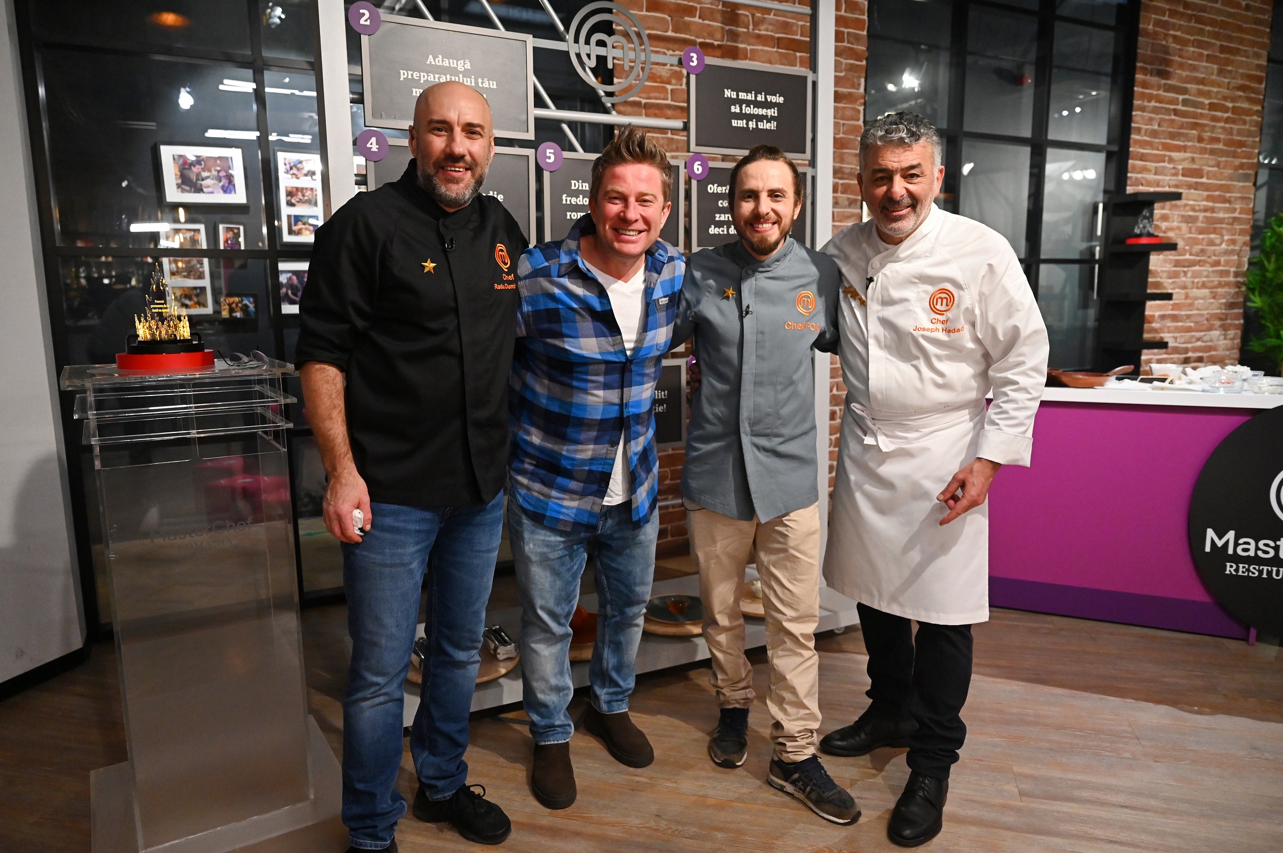 Pavel Bartoș jurizează preparatele chefilor în noua ediție MasterChef Restul e plăcere