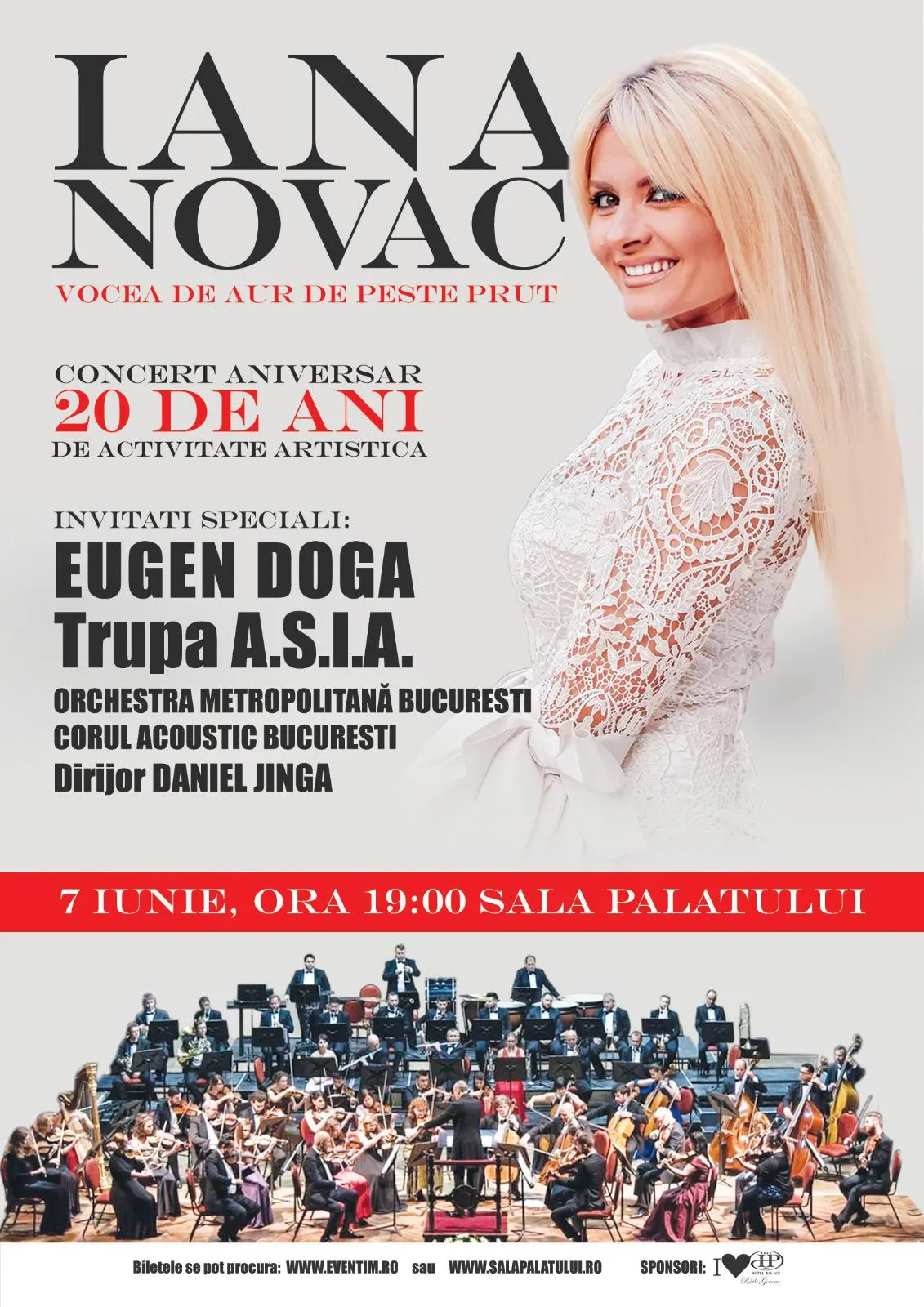 Soprana Iana Novac, concert grandios la aniversarea celor 20 de ani de activitate artistică!