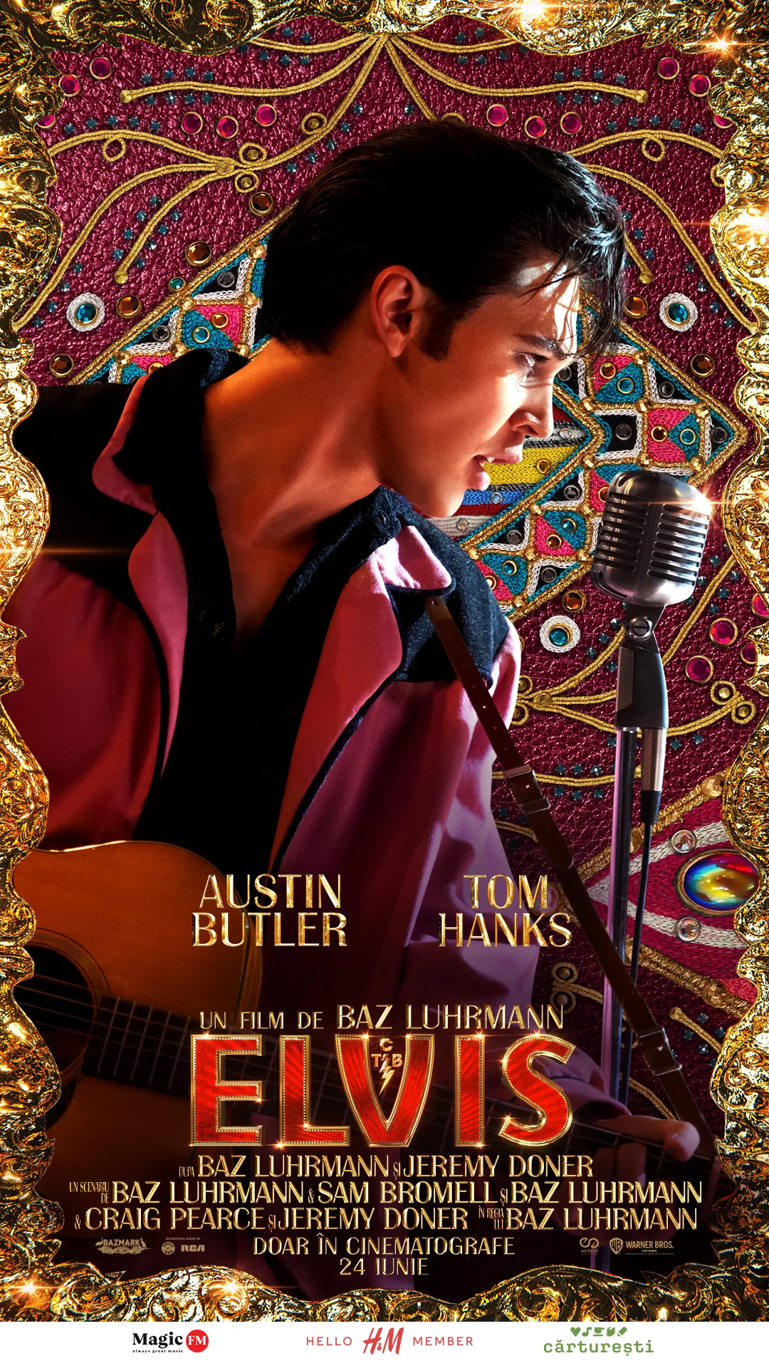 ELVIS, filmul care a făcut furori la Festivalul de Film de la Cannes, are premiera pe marile ecrane din România pe 24 iunie