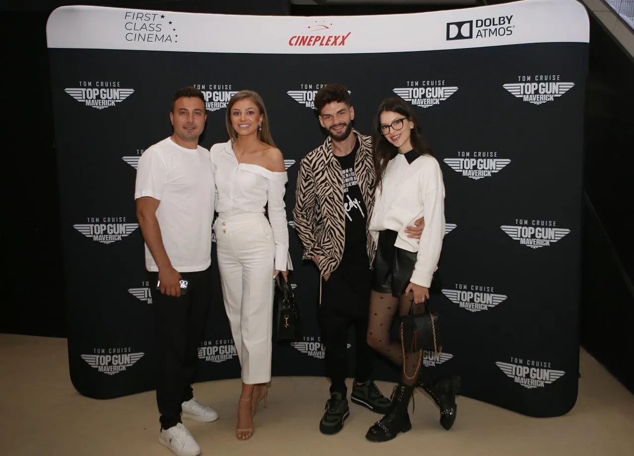 Pentru avanpremiera VIP „Top Gun: Maverick”, vedetele au ales noile săli First Class Cinema