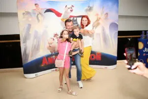 Dan Cruceru cu familia