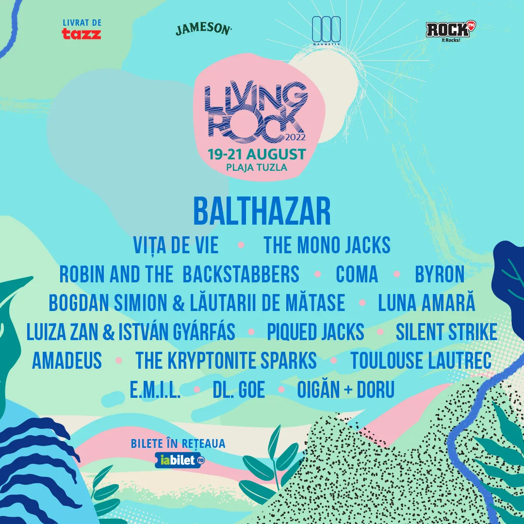 Living Rock, festivalul alternativ de pe plaja salbatica Tuzla, isi anunta line-up-ul complet