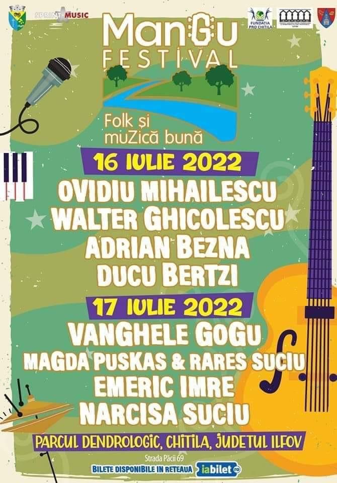 Mangu Festival – Folk și Muzică Bună are loc în perioada 16 – 17 iulie în Chitila
