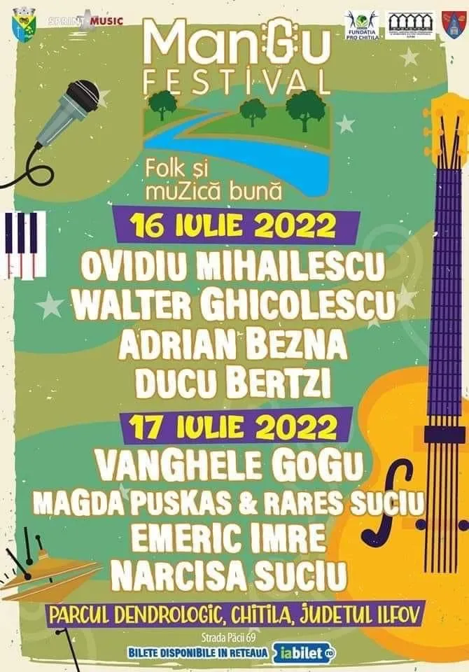 Mangu Festival – Folk și Muzică Bună are loc în perioada 16 – 17 iulie în Chitila