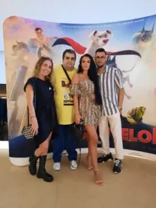 Alexa Lucia Istrate cu colegii de voce