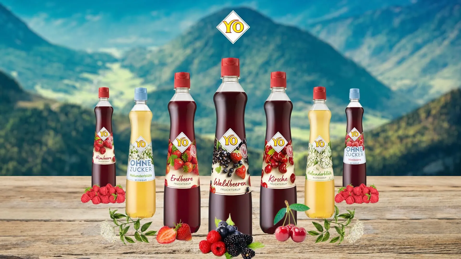 Vara asta gasesti cele mai delicioase fructe in Siropurile YO