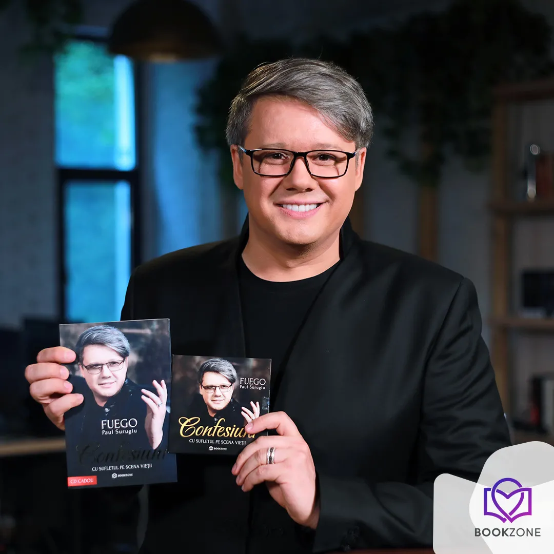 Paul Surugiu – Fuego – lansare de carte – „Confesiuni. Cu sufletul pe scena vieții”