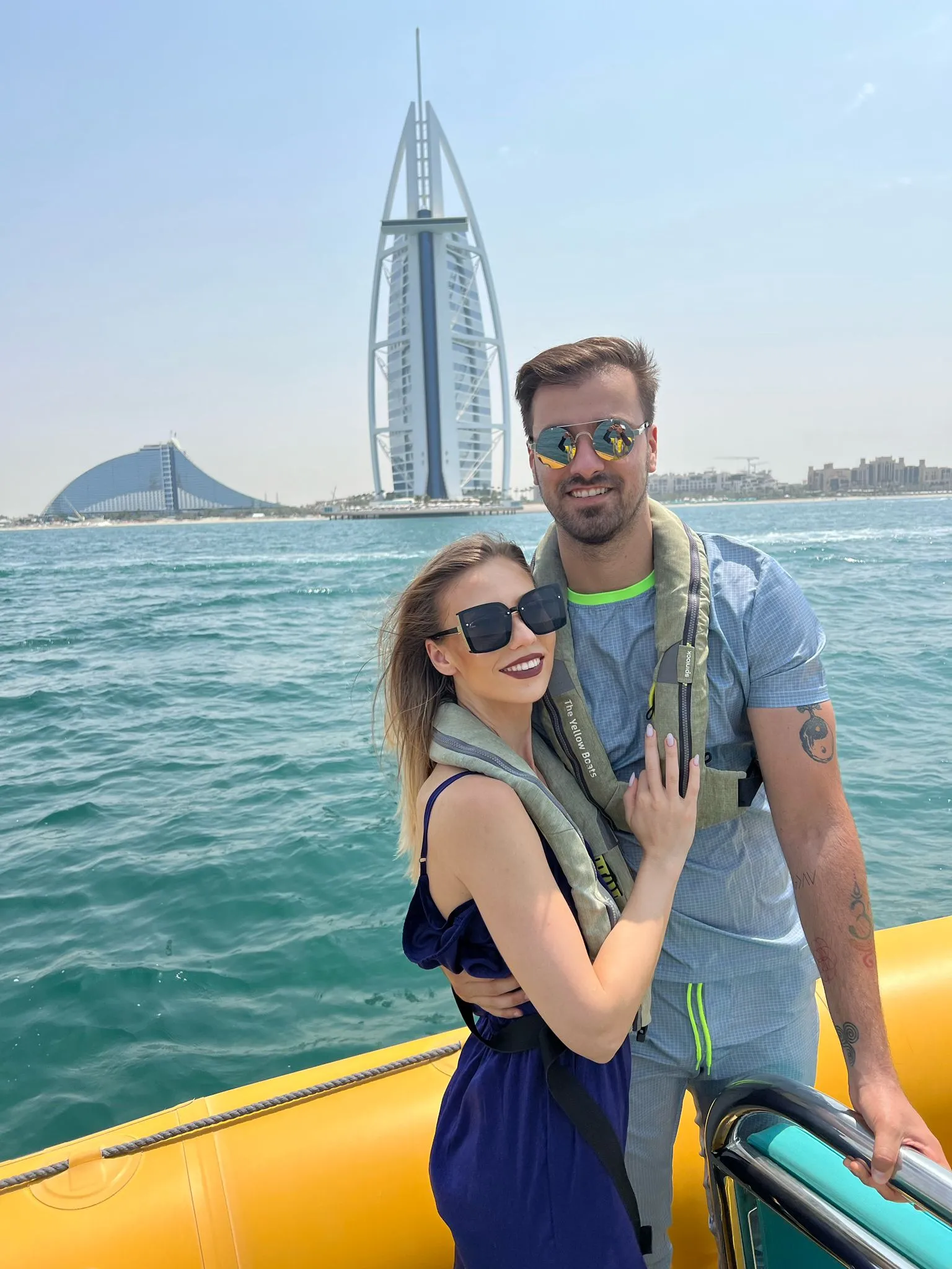 Liviu și Iulia Teodorescu, videoclip în Dubai