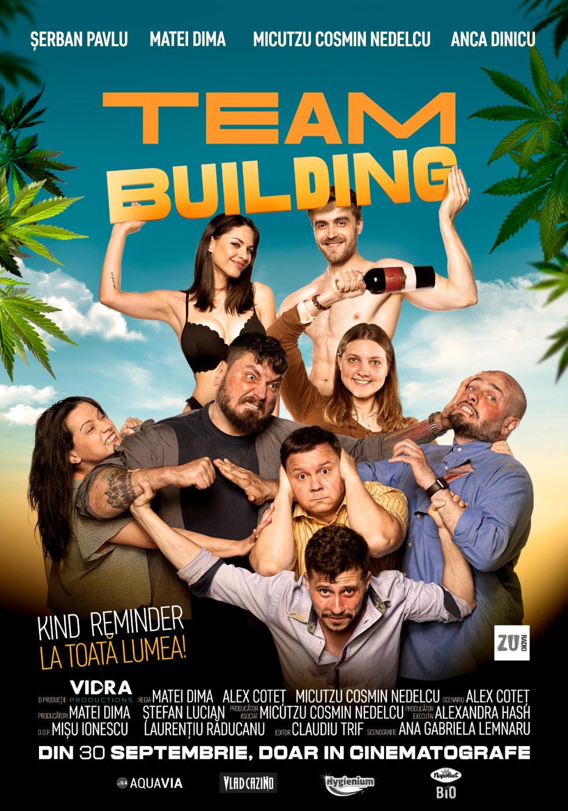 Vidra Productions lansează comedia Teambuilding, din 30 septembrie în cinema