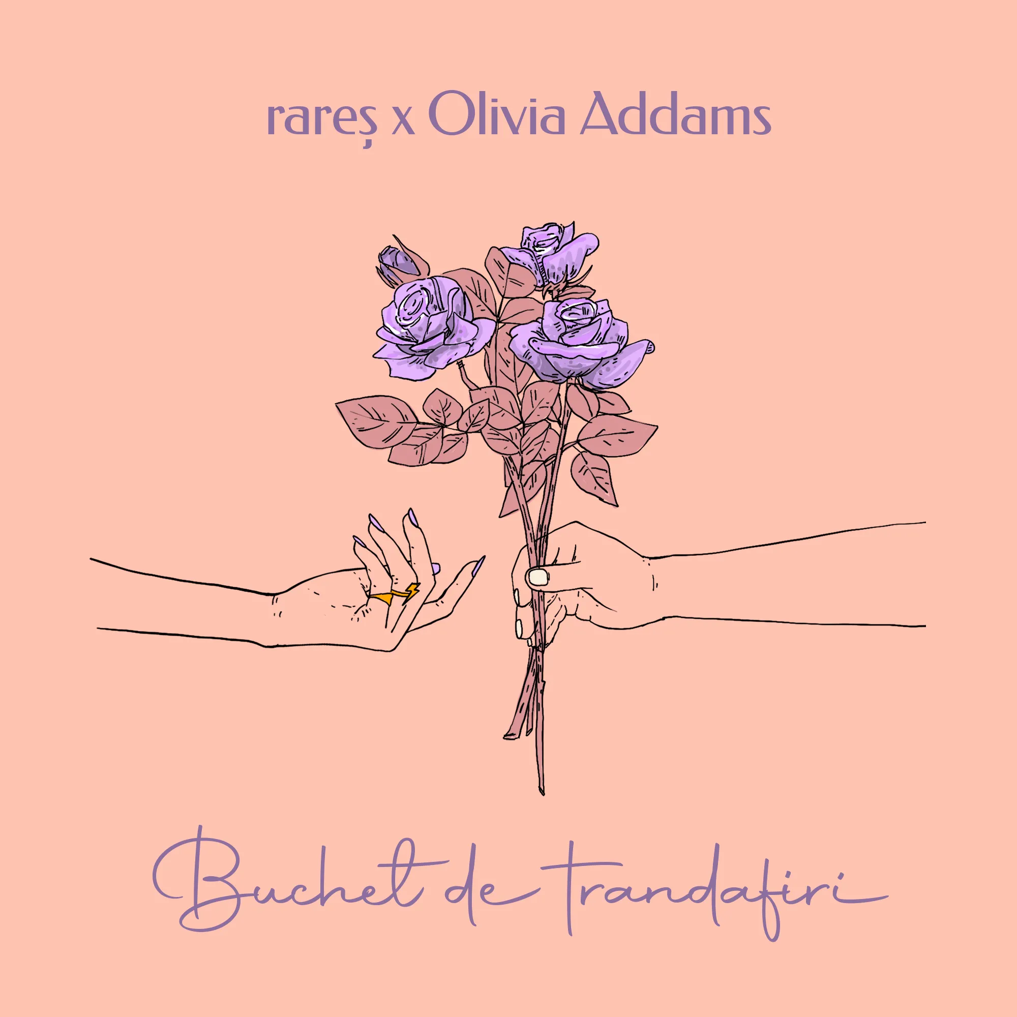 rareș și Olivia Addams lansează primul lor duet – “Buchet de trandafiri”