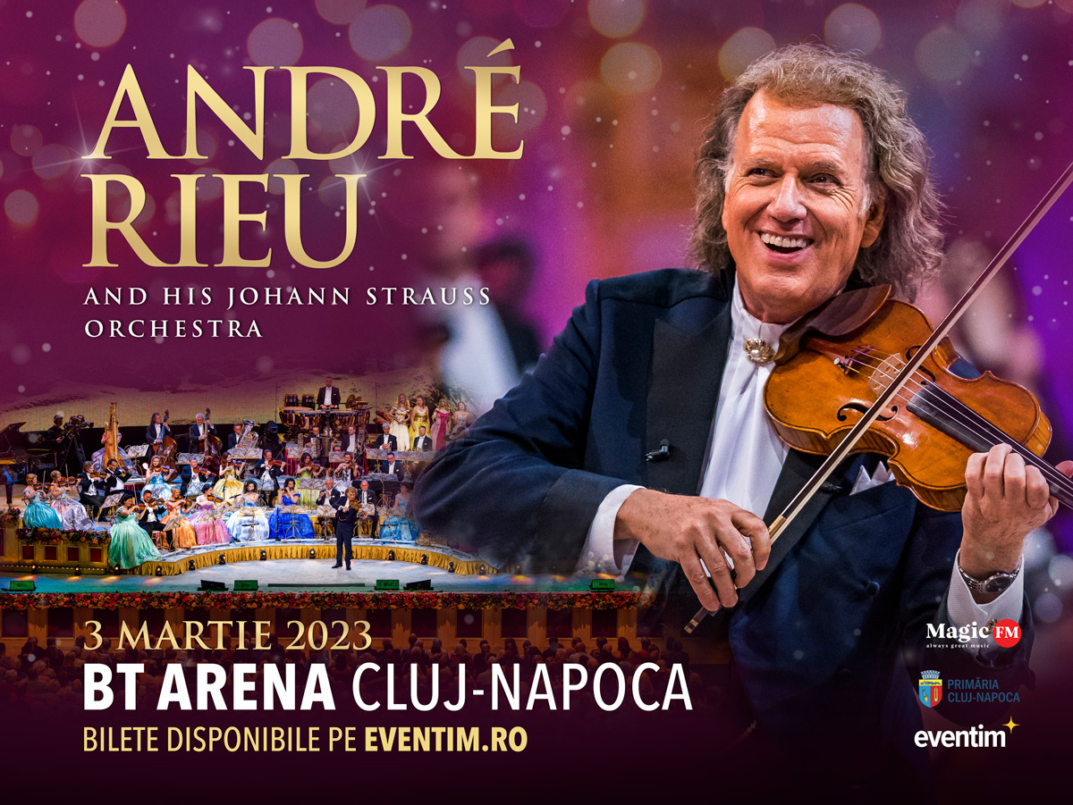 Maestrul ANDRÉ RIEU se întoarce în România pentru un nou concert de proporții