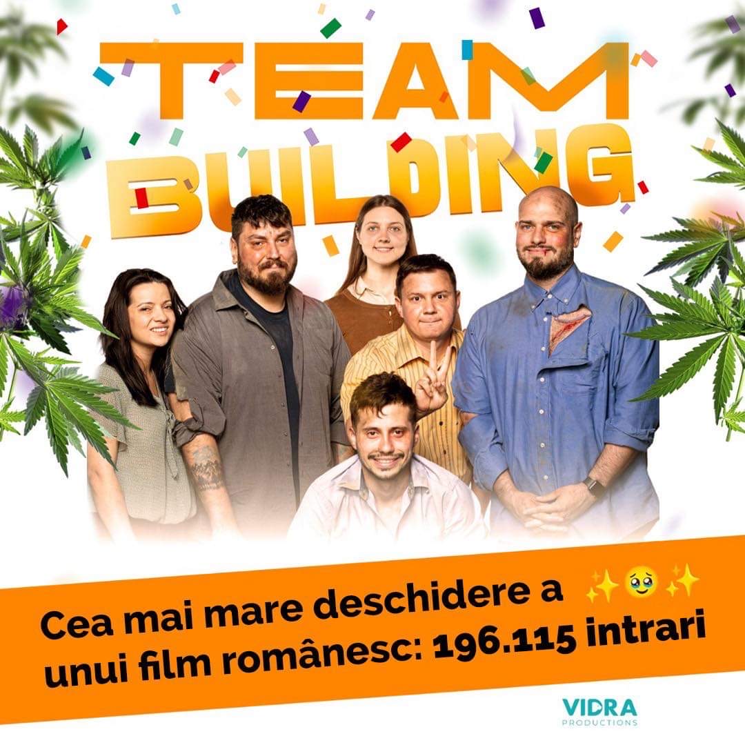 Comedia TeamBuilding a debutat pe primul loc în box office-ul românesc