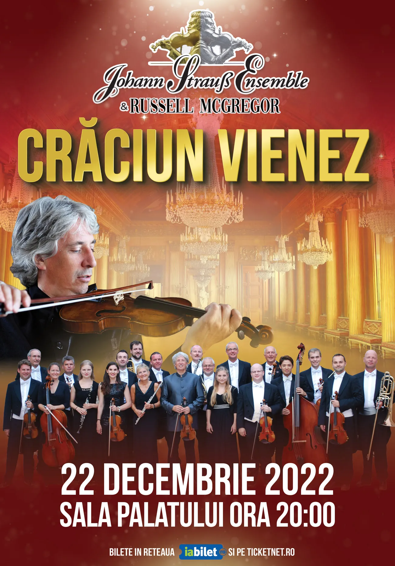 Concertul “Crăciun Vienez” – un regal muzical în ajun de sărbători!