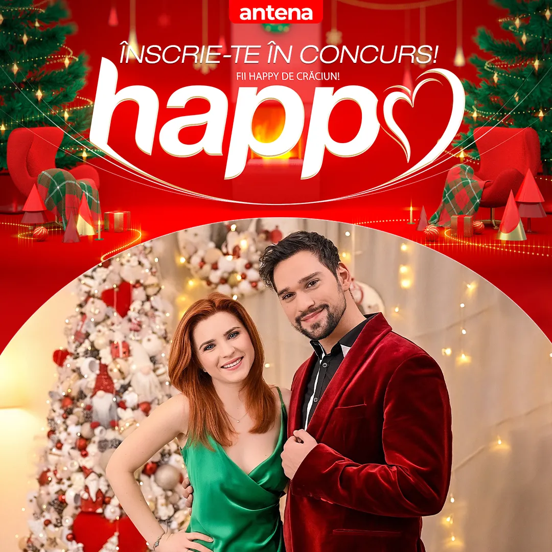 Happy Channel îşi premiază telespectatorii cu brazi de Crăciun unicat, complet decoraţi
