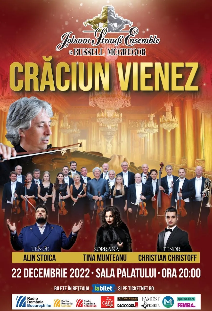 Concertul “Craciun Vienez” – cel mai asteptat regal muzical in ajun de sarbatori!