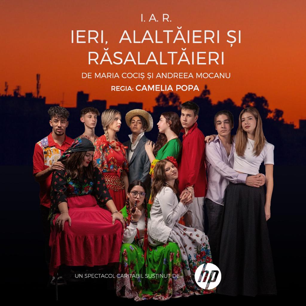 I.A.R “Ieri, alaltăieri și răsalaltăieri”, un spectacol în premieră la teatrul Elisabeta despre prietenie și adevăr în familiile de etnie rromă