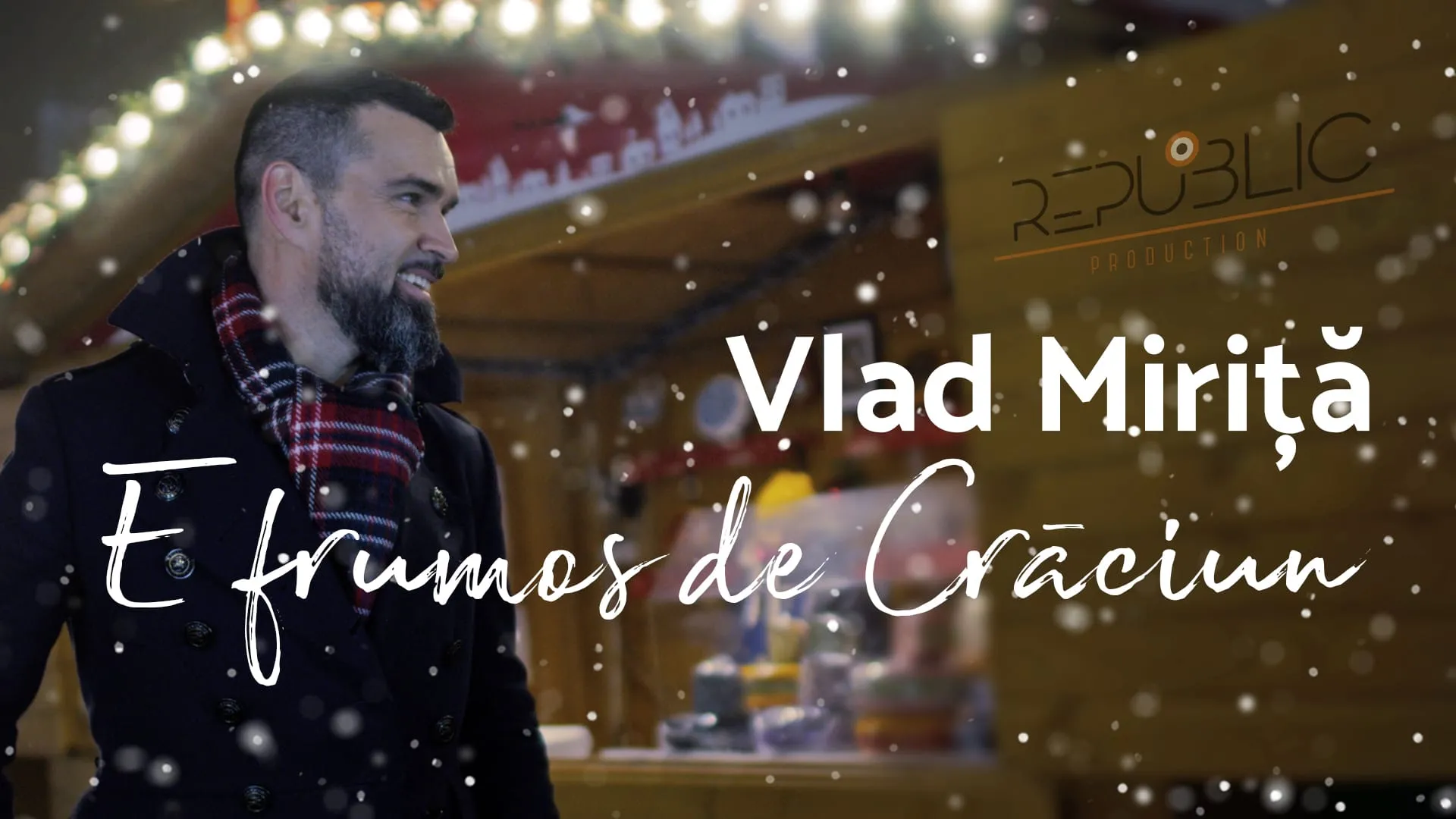 Fiul lui Vlad Miriță, actor la doar 4 ani. Puștiul este vedetă absolută în cel mai nou clip lansat de reprezentantul României la Eurovision, „E Frumos de Crăciun”