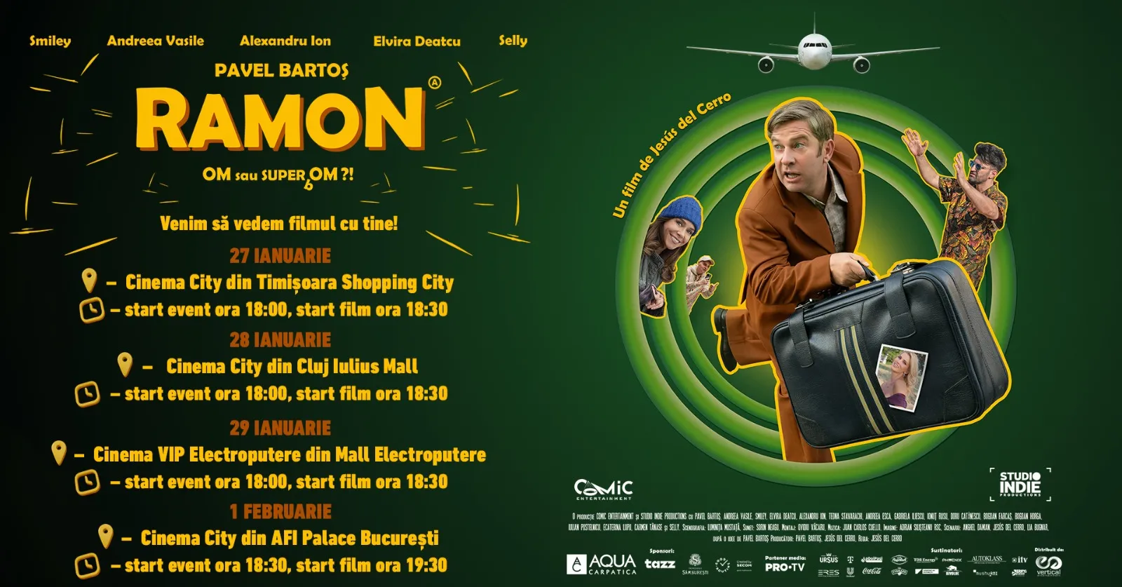 Ramon pleaca in turneu – Pavel Bartos, Smiley, Jesus del Cerro, Andreea Vasile si Gabriela Iliescu se intalnesc cu publicul din tara