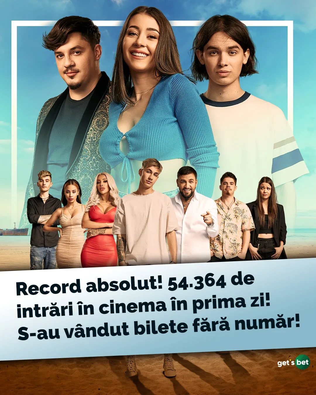 Romina, VTM!, cel mai bine vândut film românesc în pre-sale din toate timpurile! Peste 54.364 de oameni au venit sa vada filmul “Romina, VTM!”
