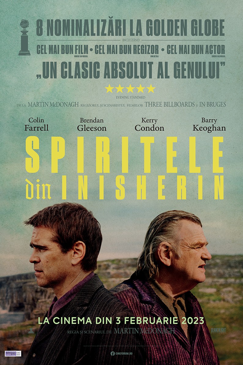 „The Banshees of Inisherin / Spiritele din Inisherin”, o superbă alegorie despre prietenie, despărţire şi război