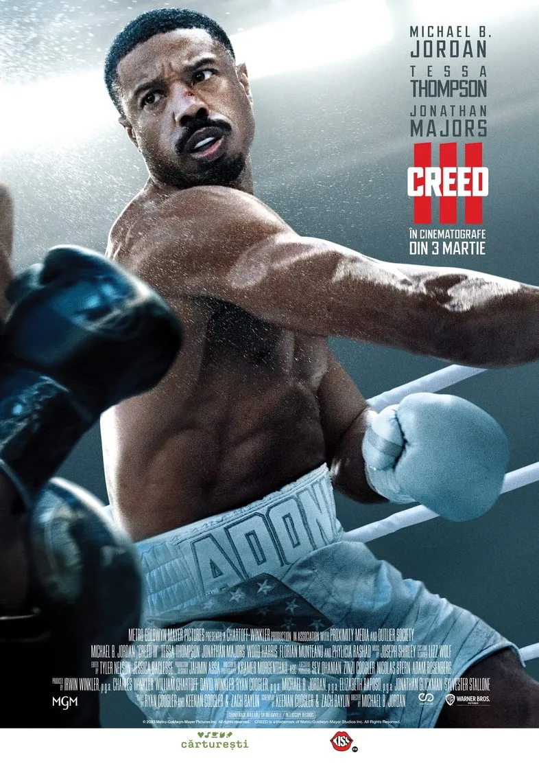 Creed III îl readuce pe marile ecrane pe românul Florian Munteanu alături de Michael B. Jordan din 3 martie