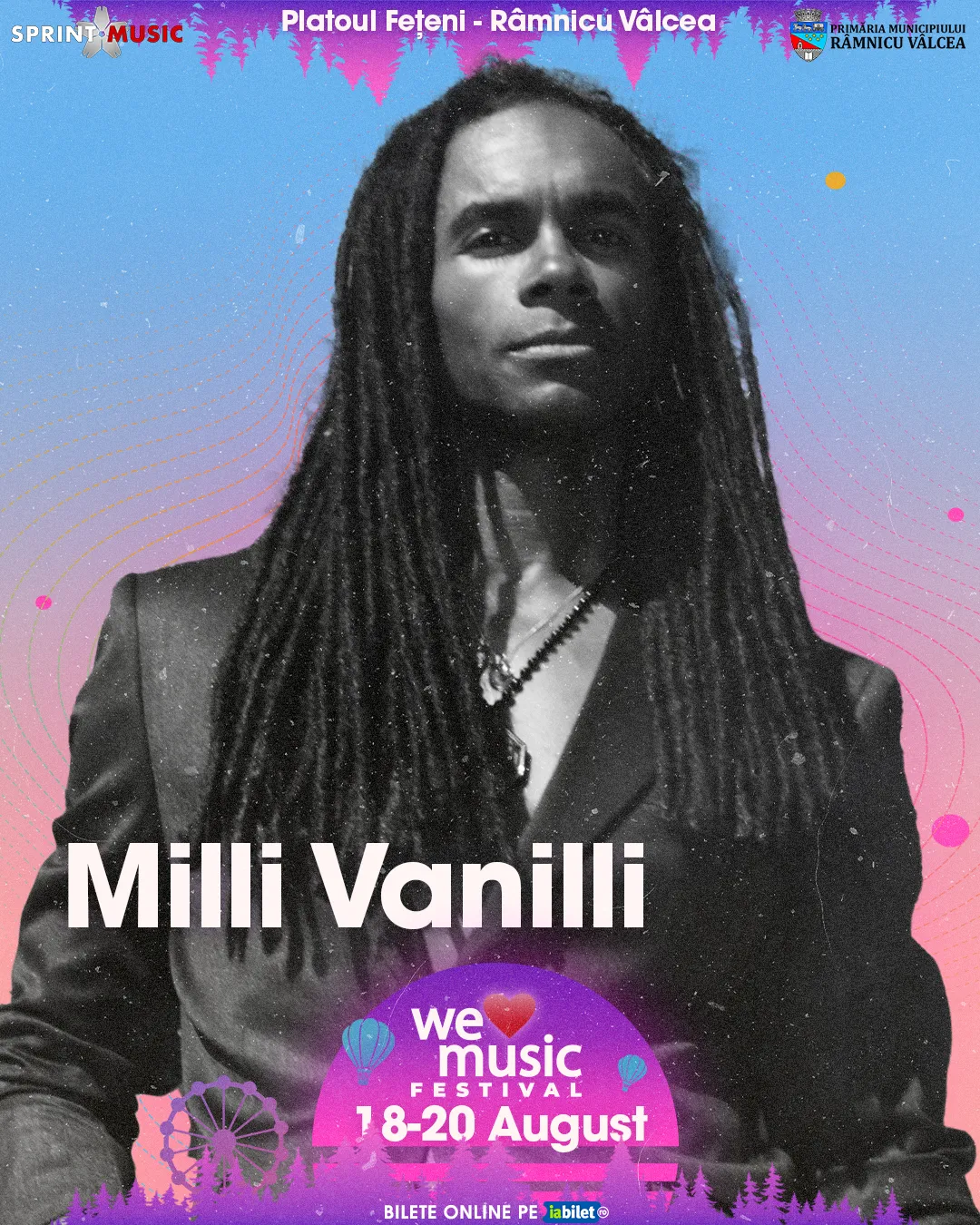 Milli Vanilli vine la cea de-a doua ediție We Love Music Festival, de la Platoul Fețeni – Râmnicu Vâlcea