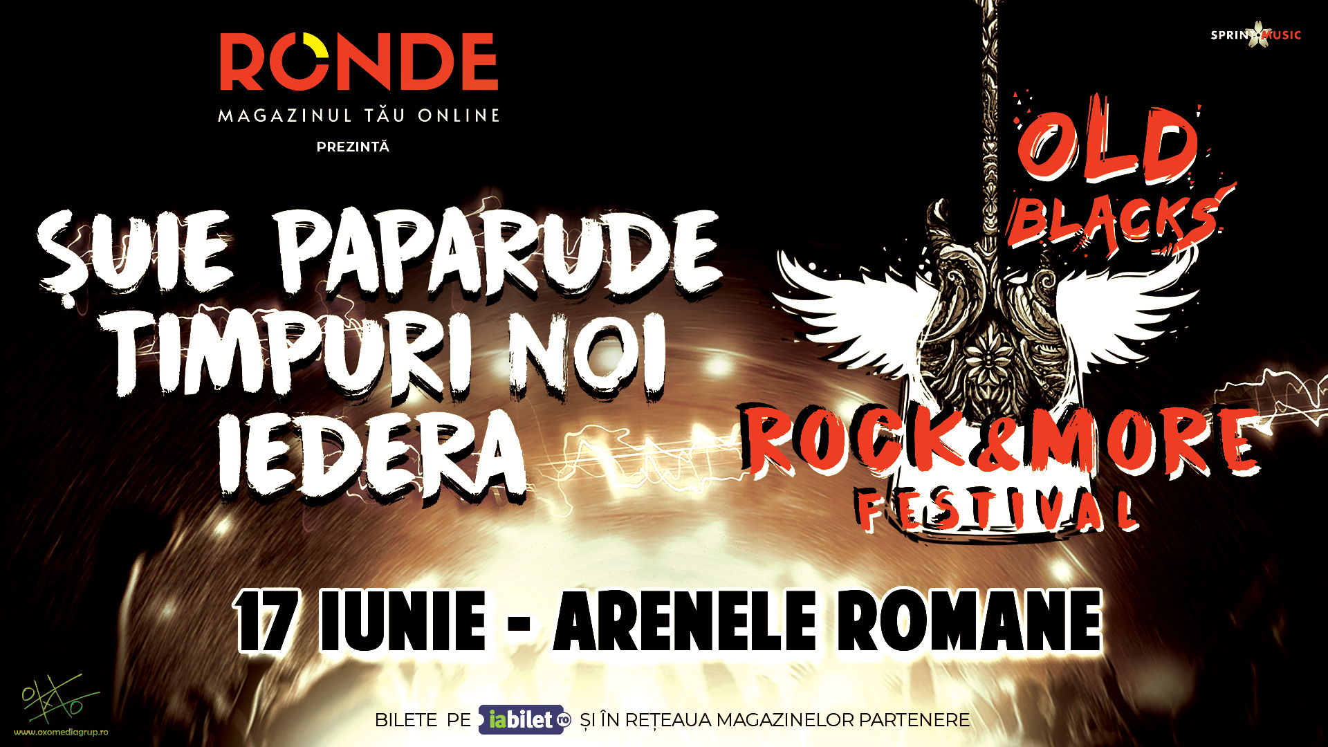 ! Cea de-a 3-a ediție OLD BLACKS Rock & More Festival se desfășoară anul acesta pe data de 17 iunie la București – Arenele Romane