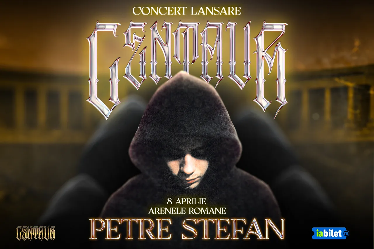 Petre Stefan lansează albumul CENTAUR la Arenele Romane pe 8 aprilie