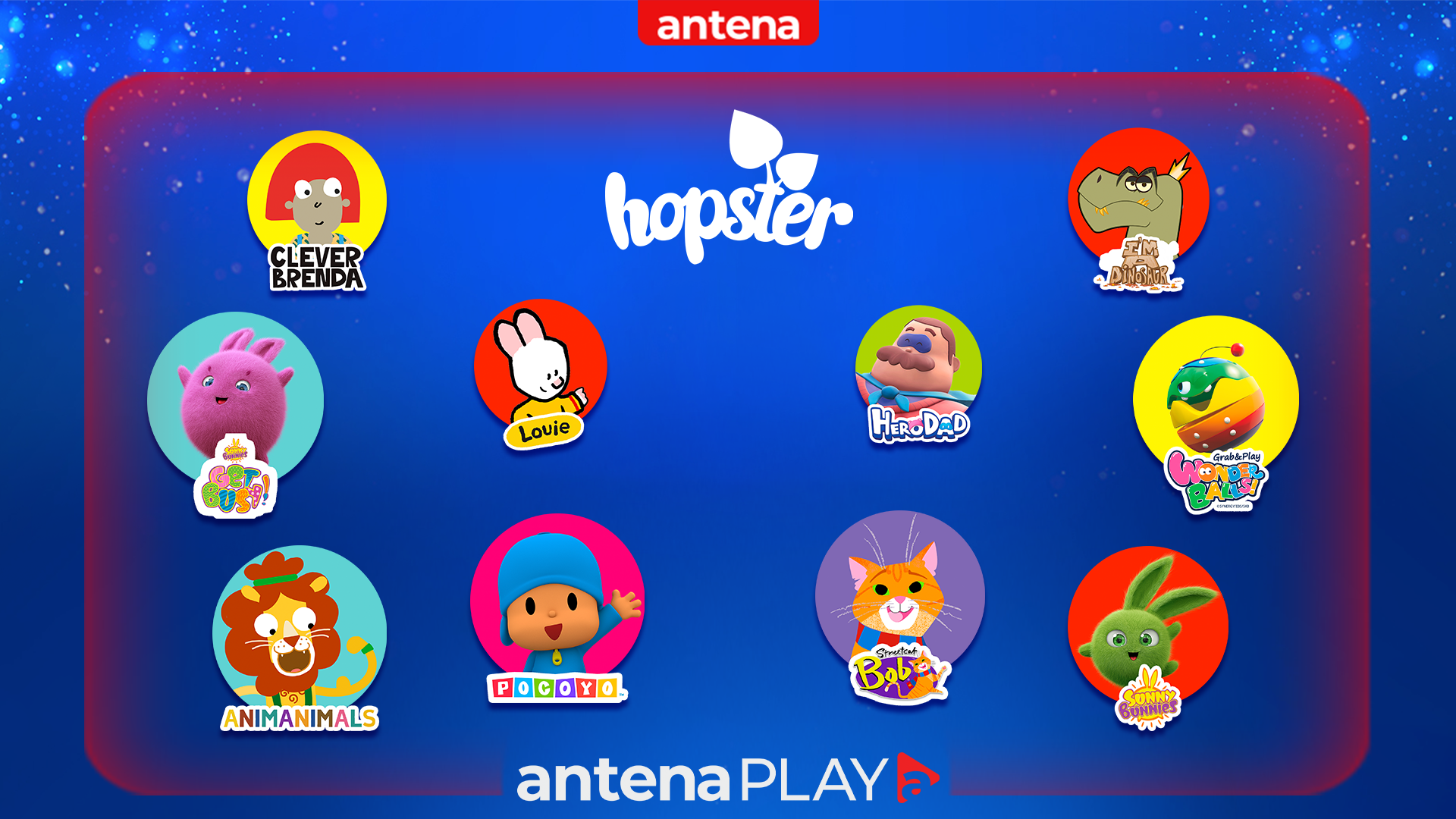 Animații pentru cei mici, exclusiv, în AntenaPLAY