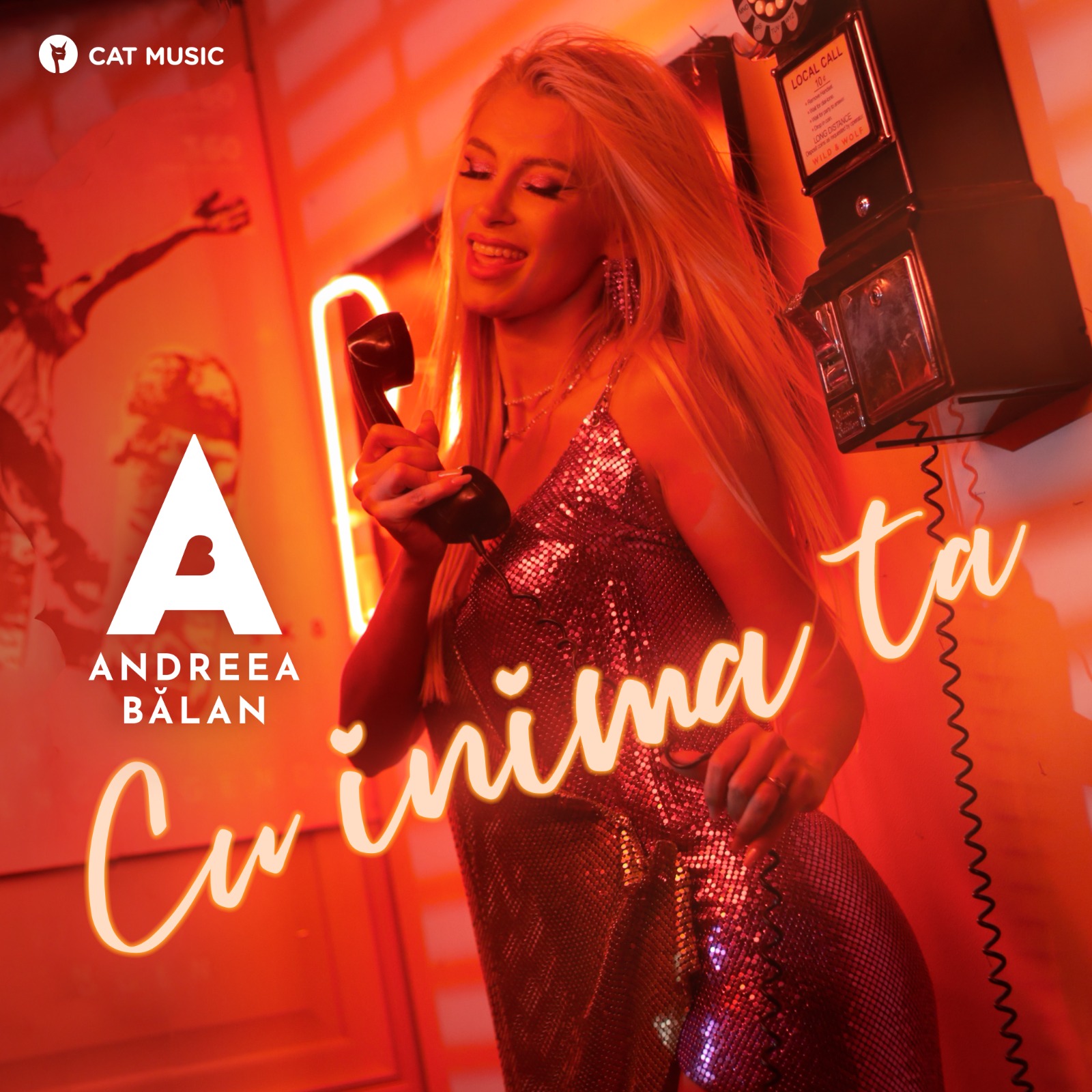 „Cu inima ta” este numele single-ului pe care Andreea Bălan l-a pregătit în luna martie