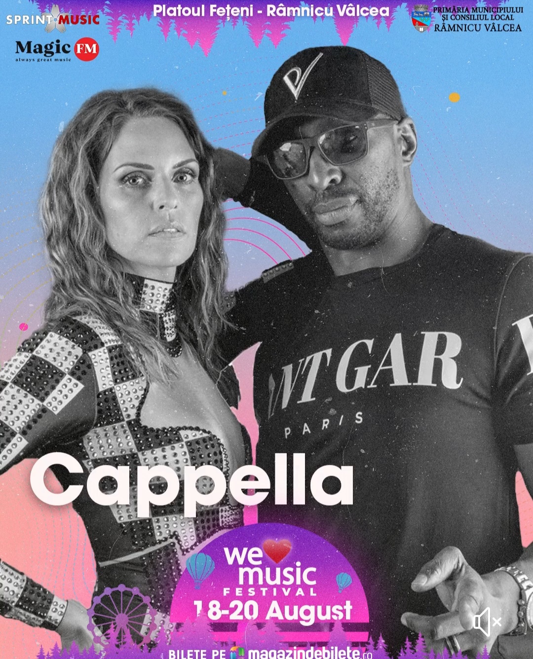 Holograf, Cappella și Akcent vin în august la We Love Music Festival de la Râmnicu Vâlcea