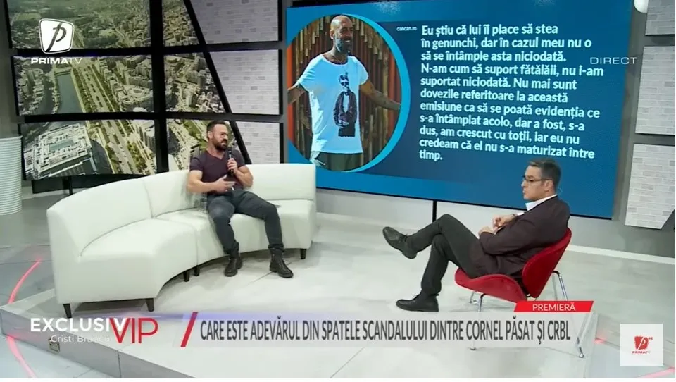 Cornel Păsat îl invită în ring pe CRBL – scandalul momentului