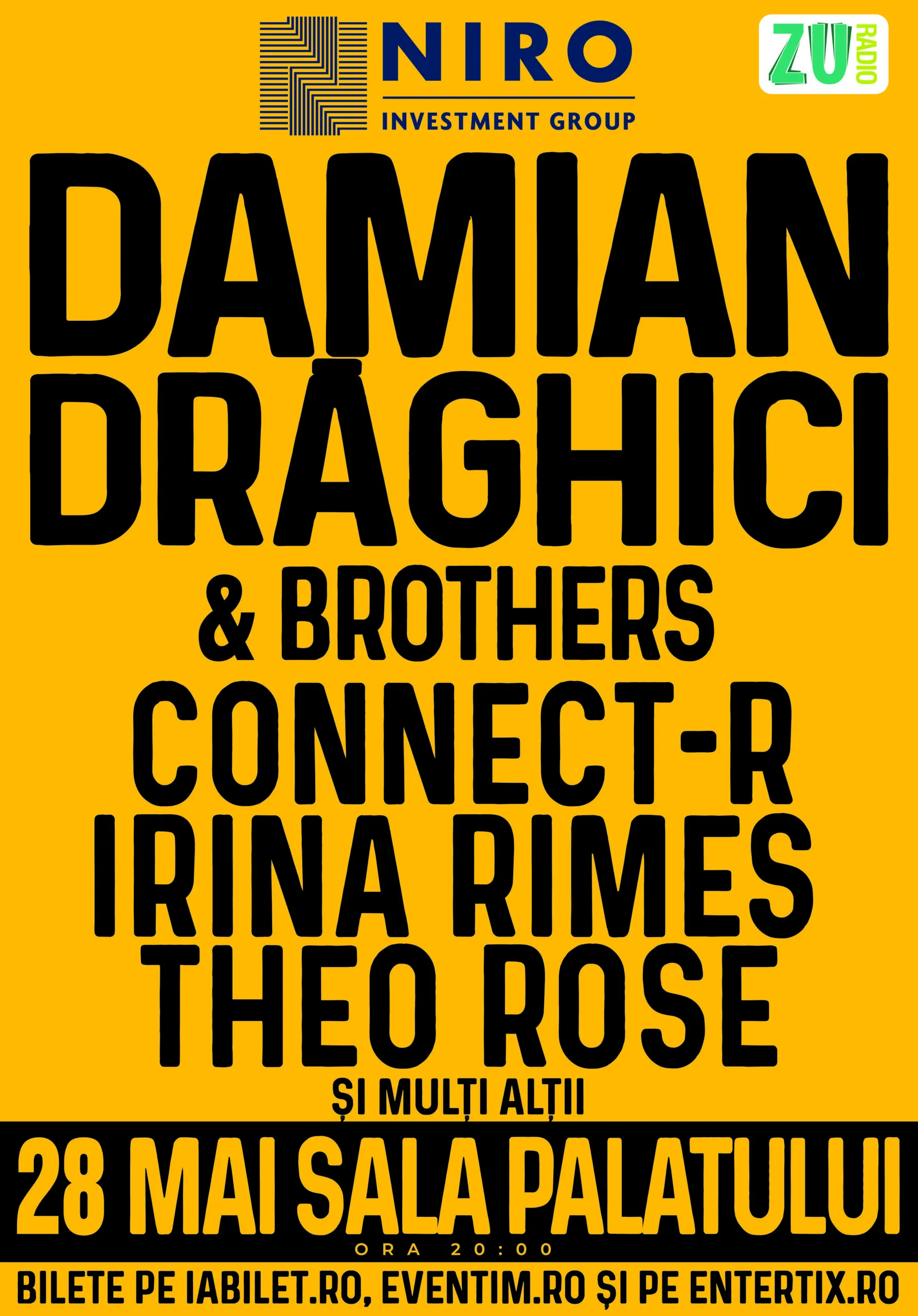 Damian Draghici rescrie povestea celor 40 de ani de muzica, printr-un concert unic pe 28 mai la Sala Palatului!