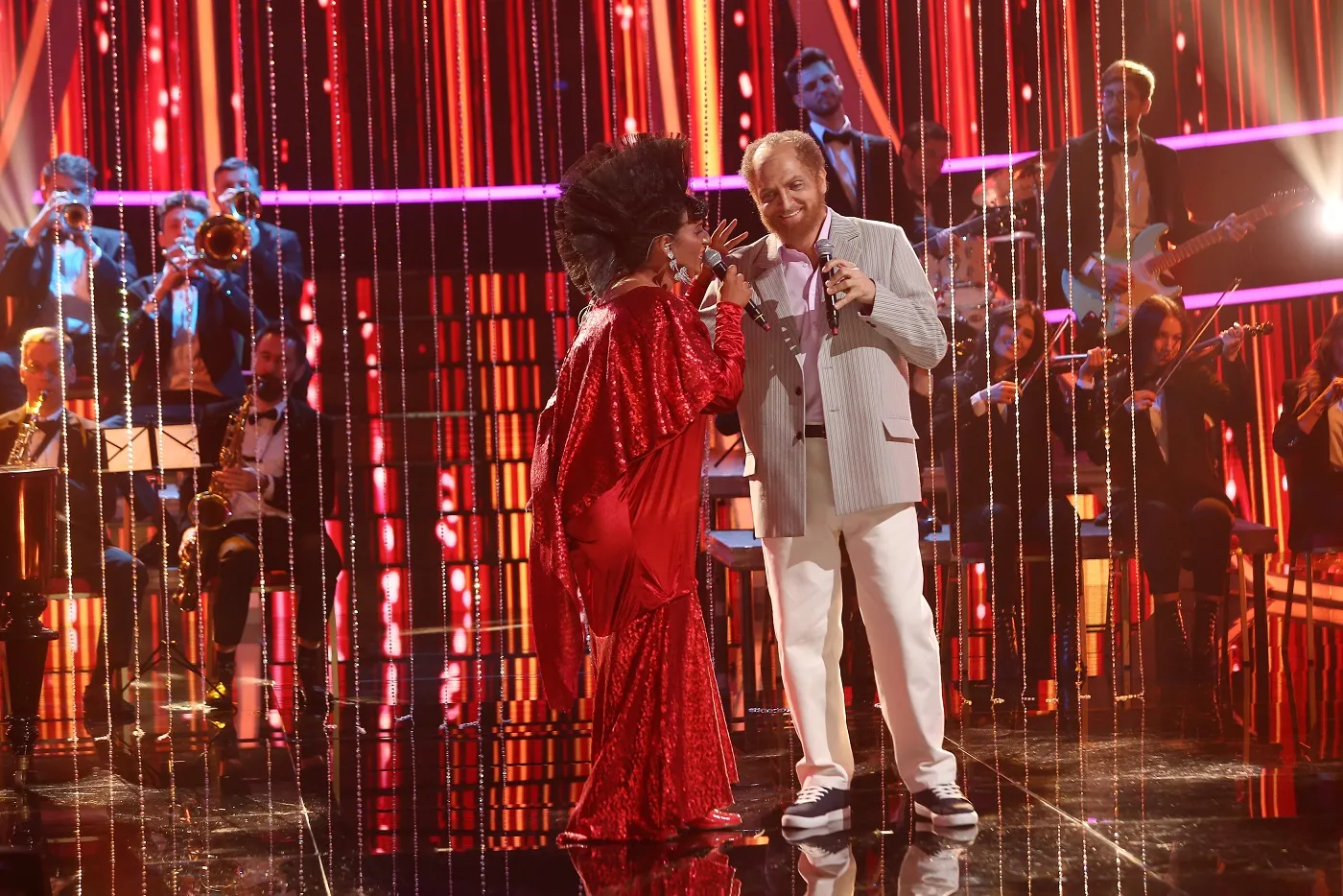 Damian Drăghici şi Cristina Stroe, transformare emoţionantă în Joe Cocker şi Patti LaBelle la Te cunosc de undeva!
