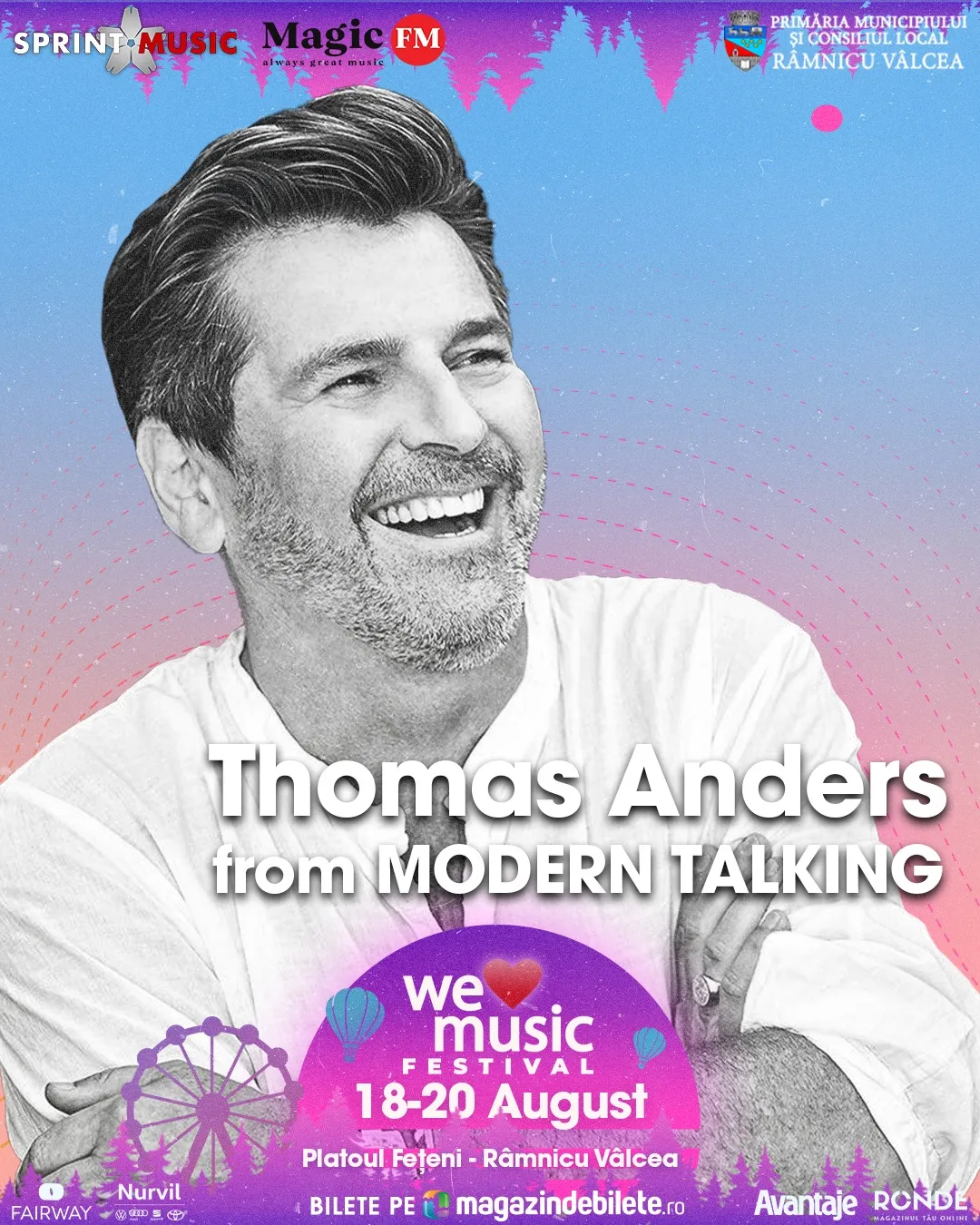 Thomas Anders aduce “You’re My Heart, You’re My Soul’” pe scena We Love Music Festival!
