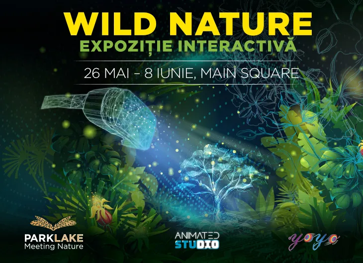 Vino in ParkLake sa descoperi WILD Nature – O expozitie interactiva captivanta