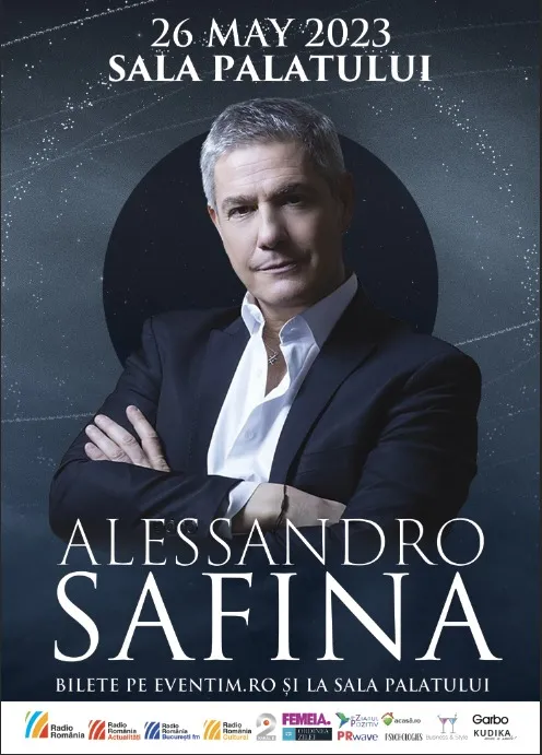 Tenorul Alessandro Safina a sustinut un concert fabulos alaturi de Placido Domingo