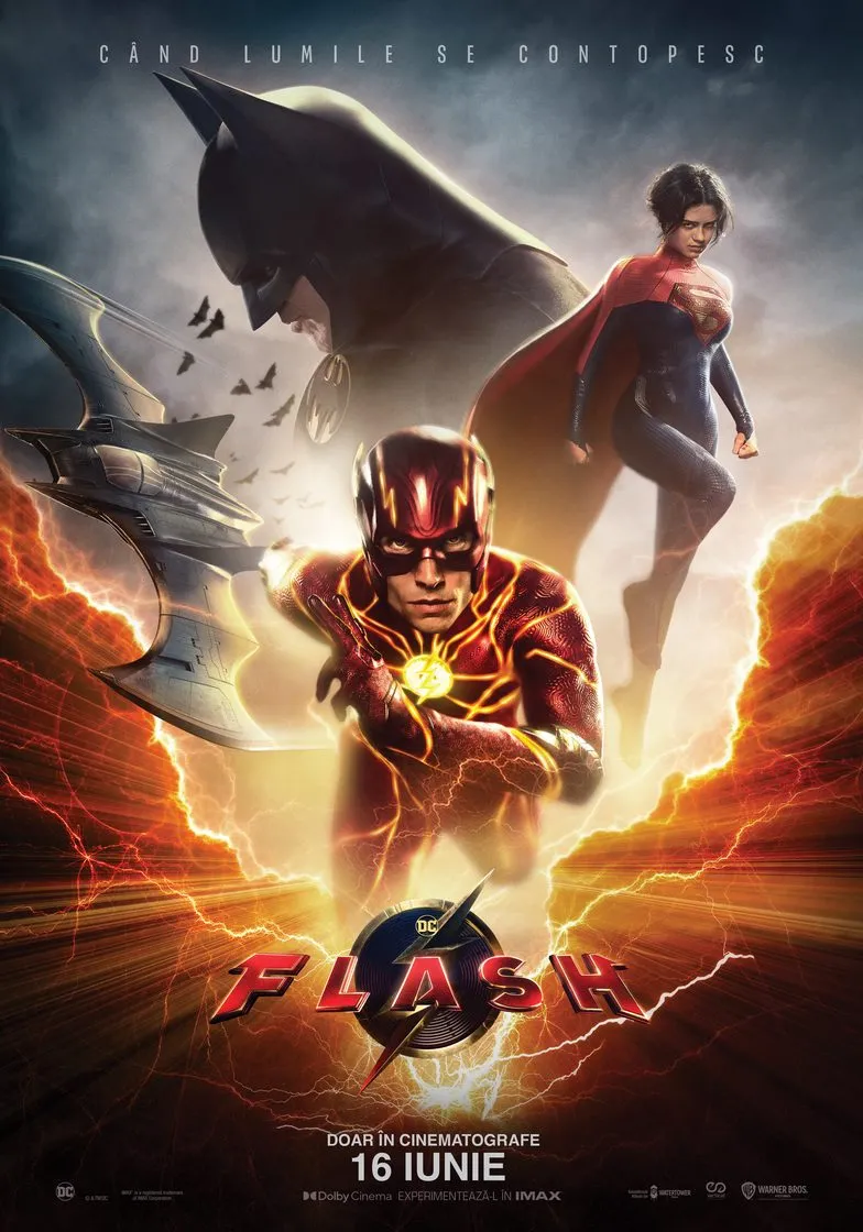 Universul DC îl aduce pe Flash, cel mai rapid supererou, din 16 iunie pe marile ecrane