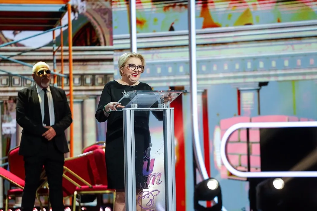 Irena Boclincă, la pupitrul rubricii „Dacă aș fi președinte“ de la iUmor