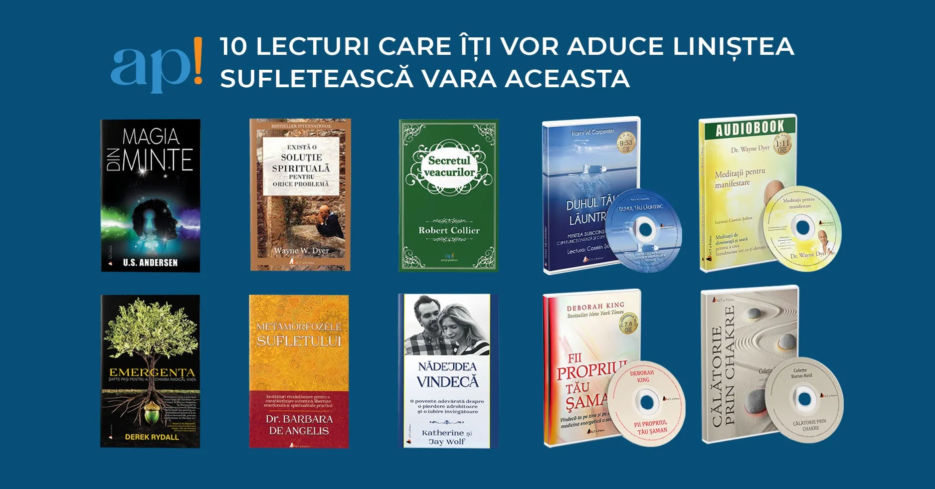 10 lecturi care iti vor aduce linistea sufleteasca vara aceasta