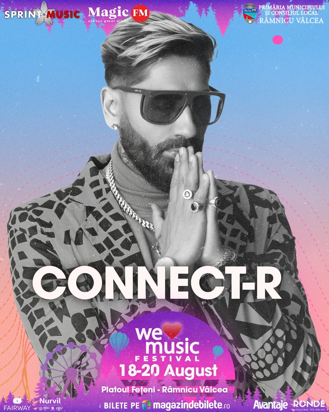 Connect R din nou la WeLoveMusic Festival! Cu cine va cânta pe scenă?