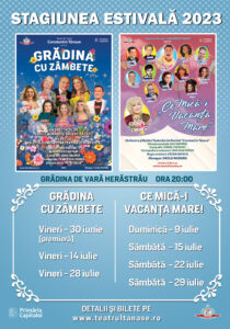 PROGRAM spectacole Stagiunea Estivala Teatrul de Vara HERASTRAU