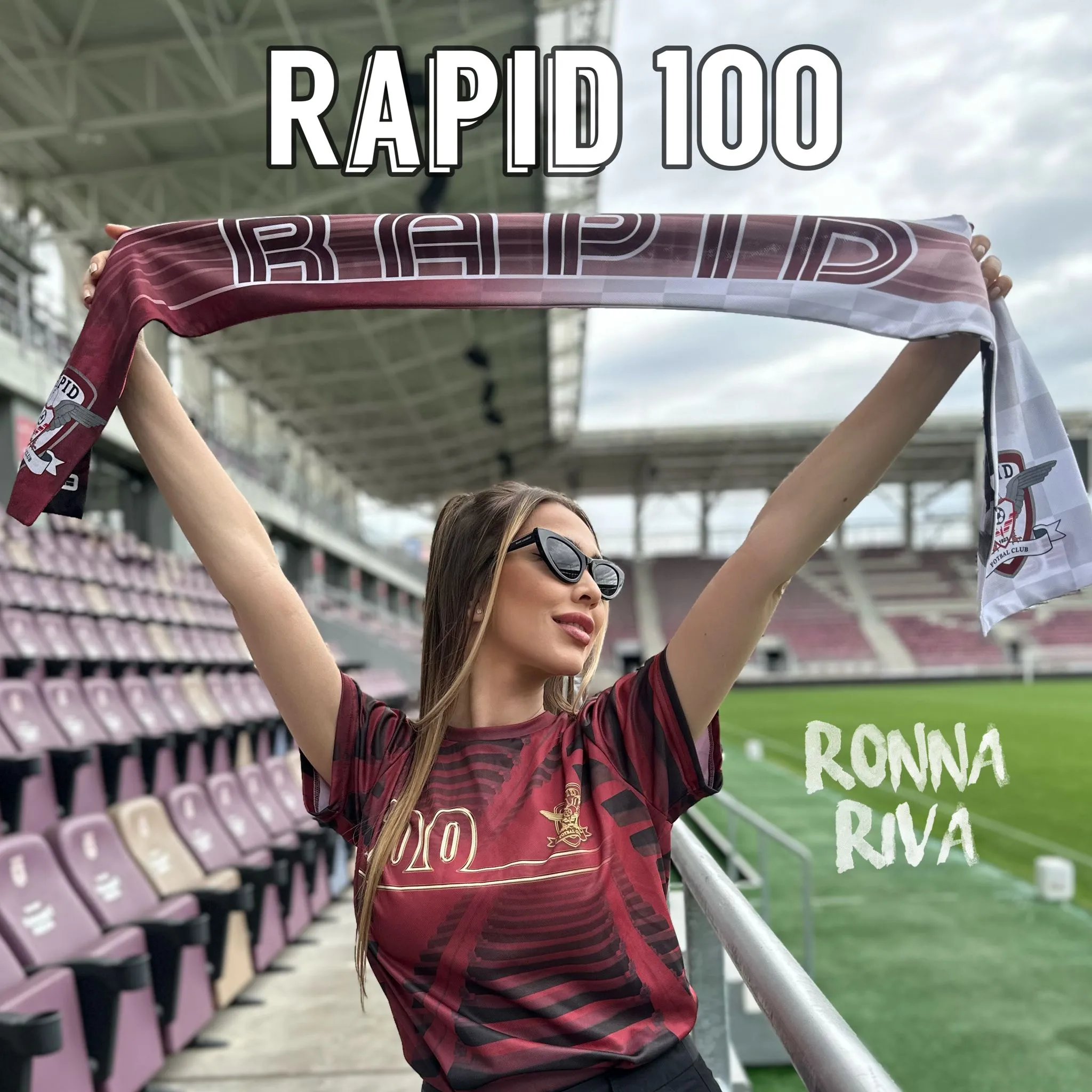 Ronna Riva incendiaza internetul cu o piesa dedicata Rapidului. N-o sa ti-o mai poti scoate din minte