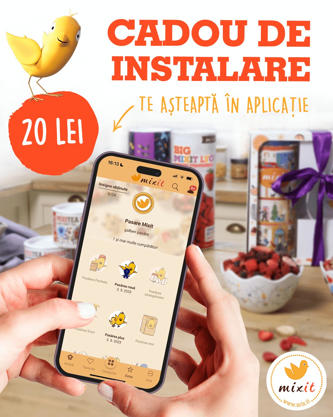 Mixit lanseaza aplicatia proprie