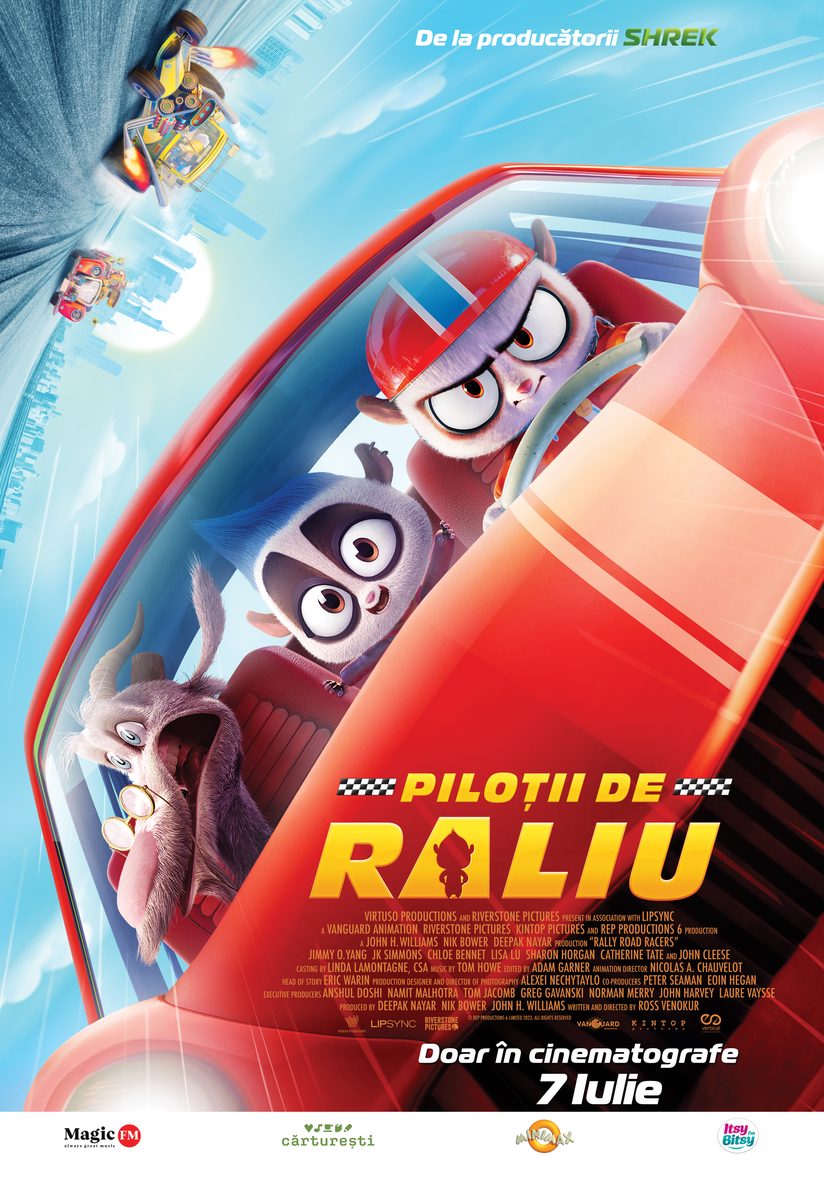 De la producătorii Shrek vine animația Piloții de Raliu, ce va avea premiera pe marile ecrane din 7 iulie