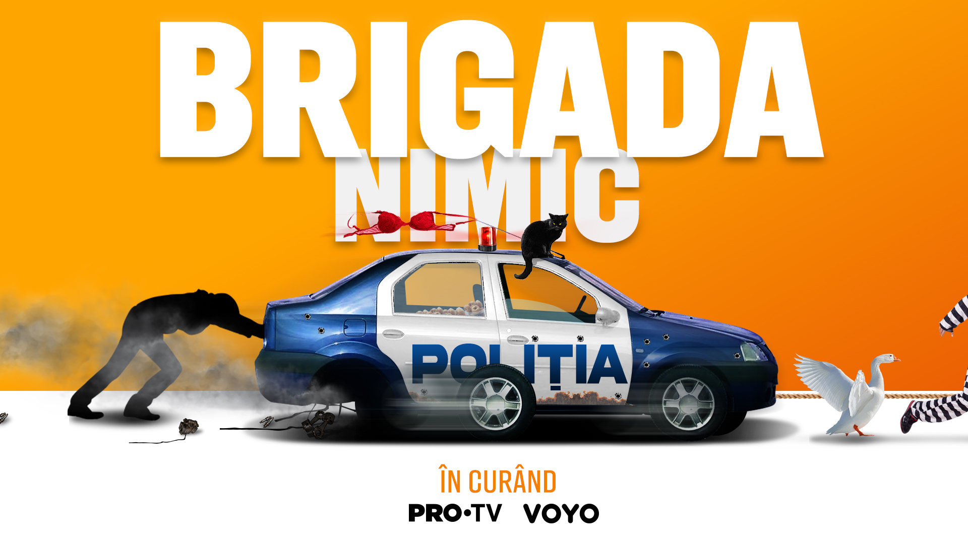 PRO TV a început filmările unui nou serial de comedie:  Brigada Nimic