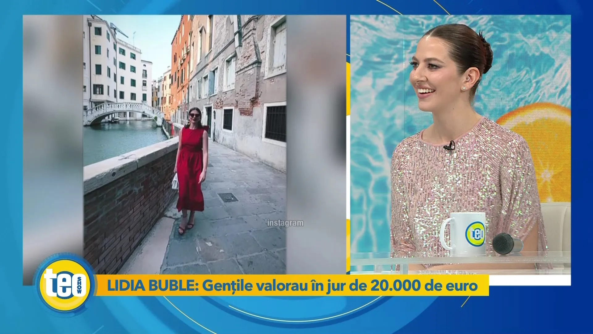 Lidia Buble a fost jefuită! Artista explică la “Teo Show”, în această duminică, cum a rămas fără aproape 20.000 de Euro